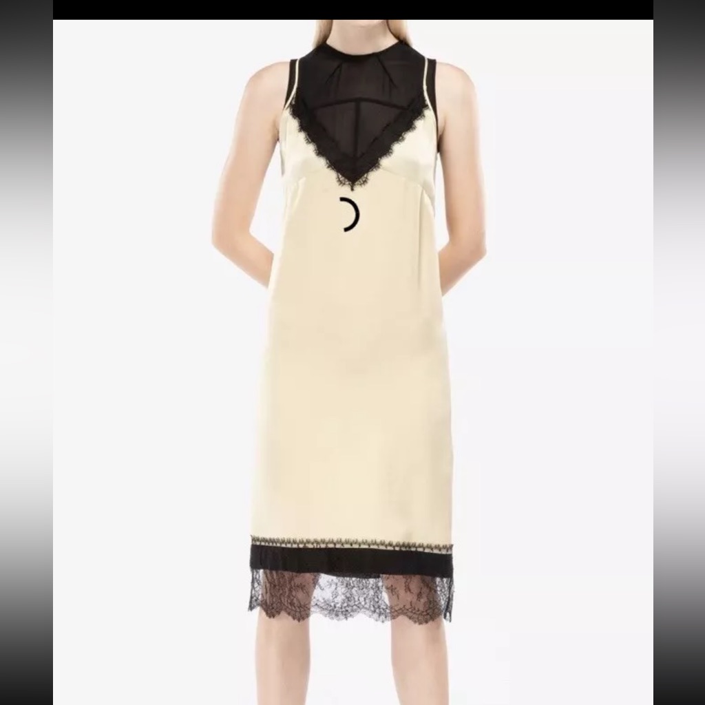 Numero Ventuno N21 Recent Silk Blend Dress Knee Length Used Size 40/Xs